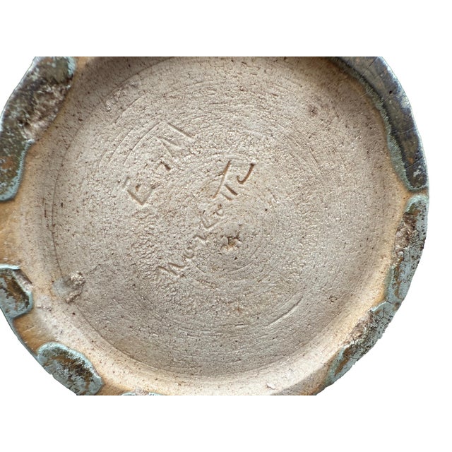 Art Nouveau Stoneware Vase, 1930 For Sale - Image 9 of 10