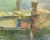 Watercolor Painting of a Boat by Bill Abell For Sale - Image 4 of 7