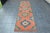 1960s Bohemian Burnt Orange Handmade Runner Rug For Sale - Image 11 of 11