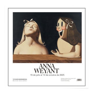 Anna Weyant a Disaster Such a Catastrophe Official Exhibition Poster For Sale