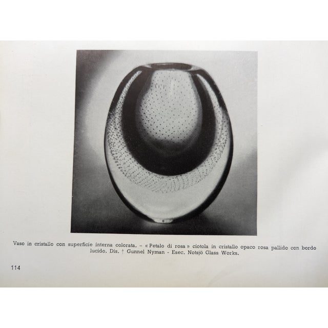 Mid-Century Modern Clear and Purple Glass Vase by Gunnel Nyman for Studio Nuutajarvi, 1957 For Sale - Image 11 of 12