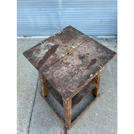 20th Century Wood Sculpting Stand For Sale - Image 10 of 10