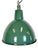 Industrial Green Enamel Factory Pendant Lamp, 1960s For Sale