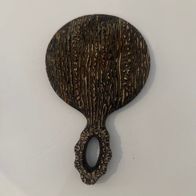 Cabin 3-Piece Faux Antler Antique Vanity Set For Sale - Image 3 of 11