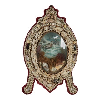 Antique British Colonial Sailors Valentine For Sale