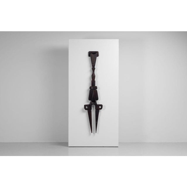 Ferdinand Vonck, Abstract Wall Sculpture, 1959, Wood For Sale - Image 17 of 18