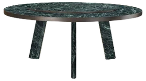 Native Verde Alpi Round Dining Table by Stefano Giovannoni