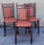 Folk Art 1930s Old Hickory Dinning Chairs Set of Six Leather Seats Chairs For Sale - Image 3 of 10
