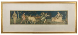 After Baldassarre Peruzzi, Neoclassical Scene, Lithograph, Early 20th Century
