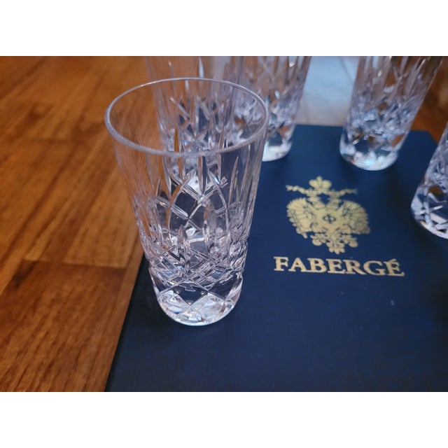 Enhance your barware collection with these cocktail glasses from the Faberge Atelier. Crafted in Slovenia, these handmade...