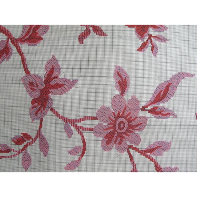 Antique French Textile Design For Sale - Image 4 of 9