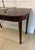 Antique Georgian Mahogany Demi Lune Console Table, 1800 For Sale - Image 6 of 9