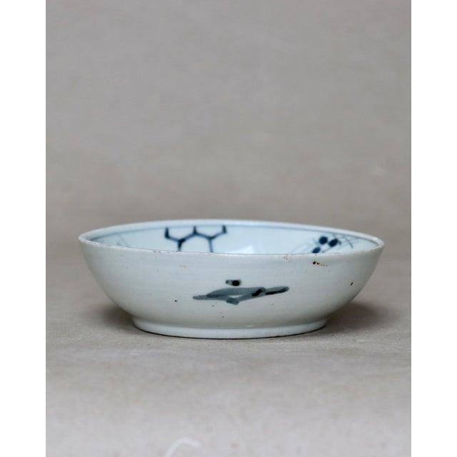 Japanese Late Edo Japanese Imari Porcelain Sometsuke Shallow Bowl For Sale - Image 3 of 8