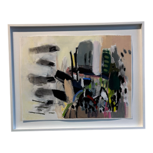 Contemporary Abstract Painting on Paper by Melanie Brown
