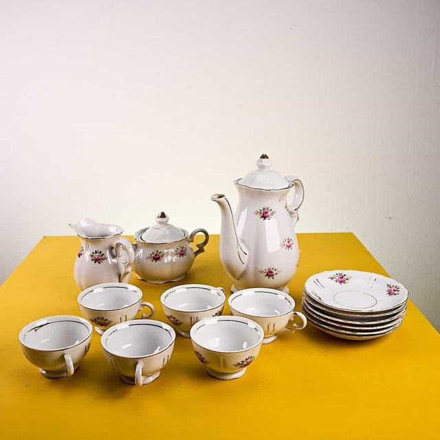 Vintage Coffee Service for 6 from EMS, Japan, Set of 15 For Sale - Image 12 of 12