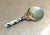 Asian Antique Delftware Blue/White Ceramic W/ Silver Magnifying Glass or Loupe For Sale - Image 3 of 4