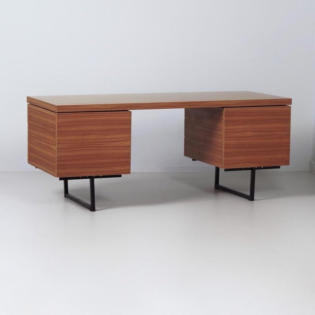 Vintage Desk by Pierre Guariche for Meurop, 1960 For Sale - Image 3 of 12