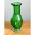 Vintage Italian Striped Green Glass Vase For Sale - Image 9 of 12