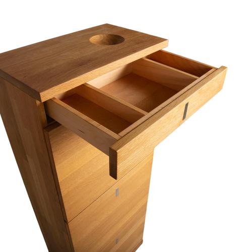 Wood Team 7 Cubus Sideboard in Oak For Sale - Image 7 of 16