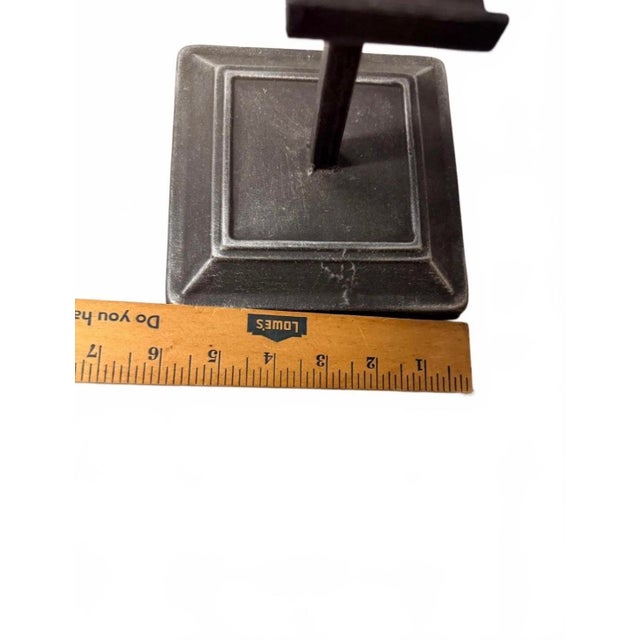 Vintage-Style Heavy Metal Countertop Display Easel / Sign Stand For Sale In Jacksonville, FL - Image 6 of 7