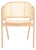 Emmy Rattan Back Dining Chair - Natural For Sale - Image 11 of 11