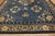1980s Royal Blue Medallion Vintage Art Deco Modern Chinese Peking Room Size Rug For Sale In New York - Image 6 of 15
