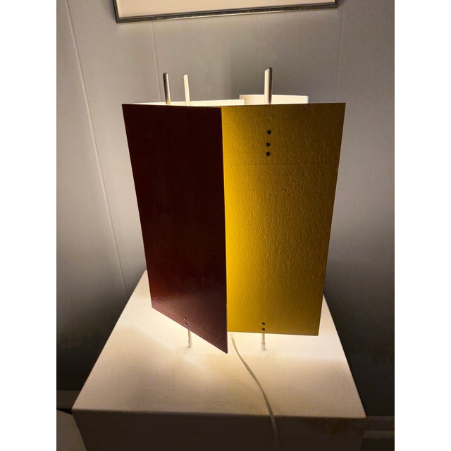 1951 Mid Century Modern Authentic Robert Gage for Heifetz "Good Design" Model T-6-G Table Lamp Rare Project For Sale - Image 10 of 18