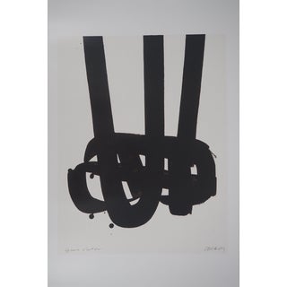 Pierre Soulages, Lithograph No. 29, Lithograph For Sale