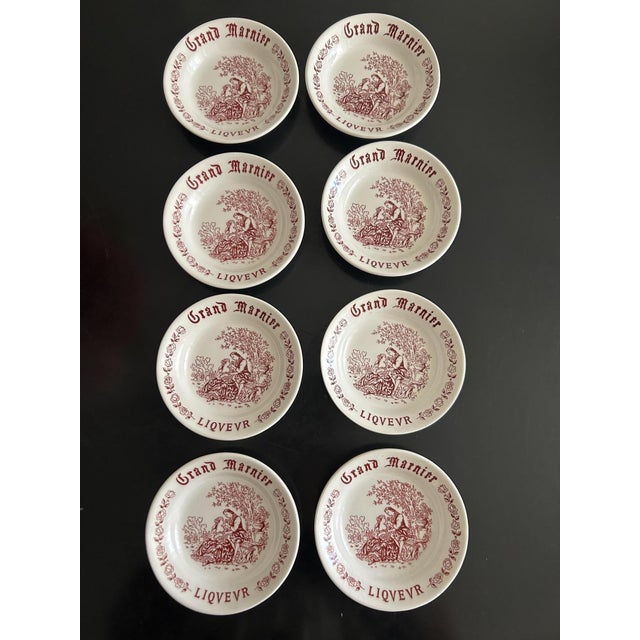 Grand Marnier Bowls in Earthenware from Gien, 1960s, Set of 8 For Sale - Image 11 of 11