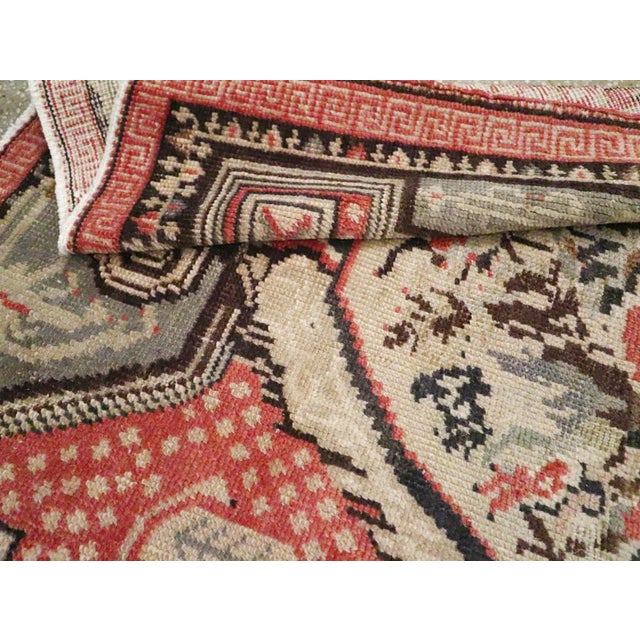 Beige Galerie Shabab Collection Early 20th Century Turkish Ghourdes Accent Rug For Sale - Image 8 of 8