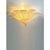 Venetian Amber Leaves Graniglia Murano Glass Flush Mount by Simoeng for Simoeng For Sale - Image 4 of 9