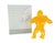 Richard ORLINSKI (1966) Kong (Amber Bubble) Original resin sculpture Amber color with small bubbles Dimensions: 17 x 12 x...