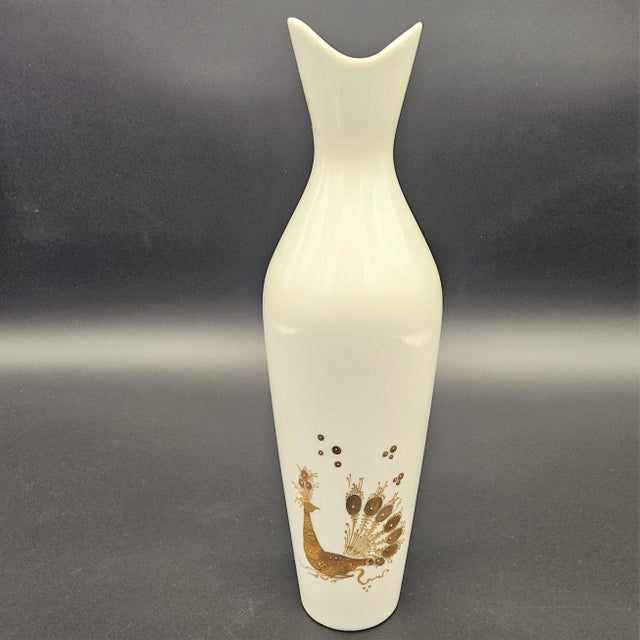 Quatre Couleurs Vase in Porcelain by Bjorn Wiinblad for Rosenthal, 1960s For Sale - Image 6 of 8
