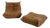Togo Armchair with Ottoman in Cognac Leather by Michel Ducaroy for Ligne Roset, 2000s, Set of 2 For Sale