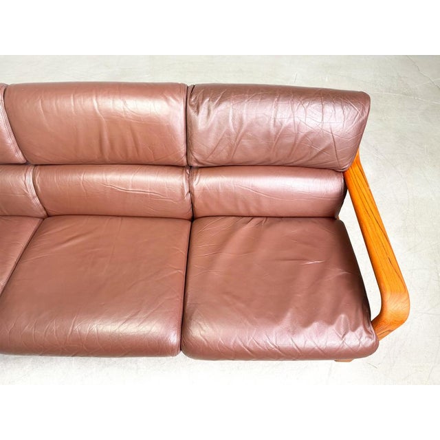 Mid-Century 3-Seater Sofa in Teak from L. Olsen & Son For Sale - Image 9 of 11