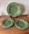 A gorgeous green group in the Oak Leaf pattern from Bordallo Pinheiro. The large chop plate features a raised twig and...