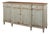 French Country Buffet in Sage Green For Sale