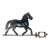 Antique American Folk Art Running Horse Weathervane For Sale