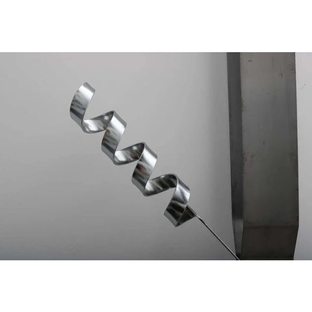 Artisan House Wall Mount Can Opener Sculpture in Stainless Steel by Curtis Jere For Sale - Image 4 of 11