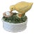 Italian Porcelain Chicken Egg Box For Sale