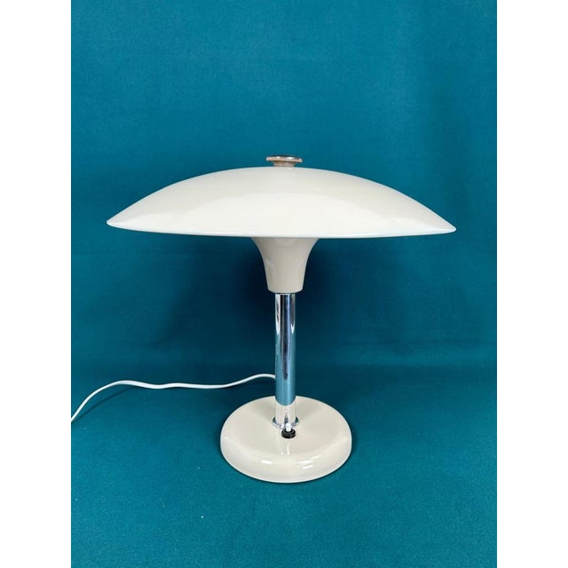 Art deco table lamp by Max Schumacher 1934 for Metallwerk Werner Schröder. This piece is attributed to the mentioned...