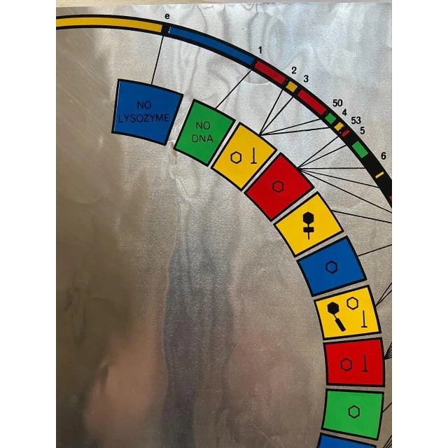 Joe Tilson - No DNA From the portfolio “The Software Chart Questionnaire”- 1968 1968 For Sale - Image 8 of 9