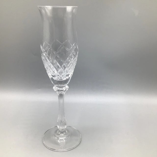 Montclair Champagne Flutes by Mikasa - A Pair For Sale - Image 11 of 13