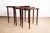 Danish Nesting Tables in Rosewood from Mobelintersia, 1960, Set of 3 For Sale - Image 9 of 18