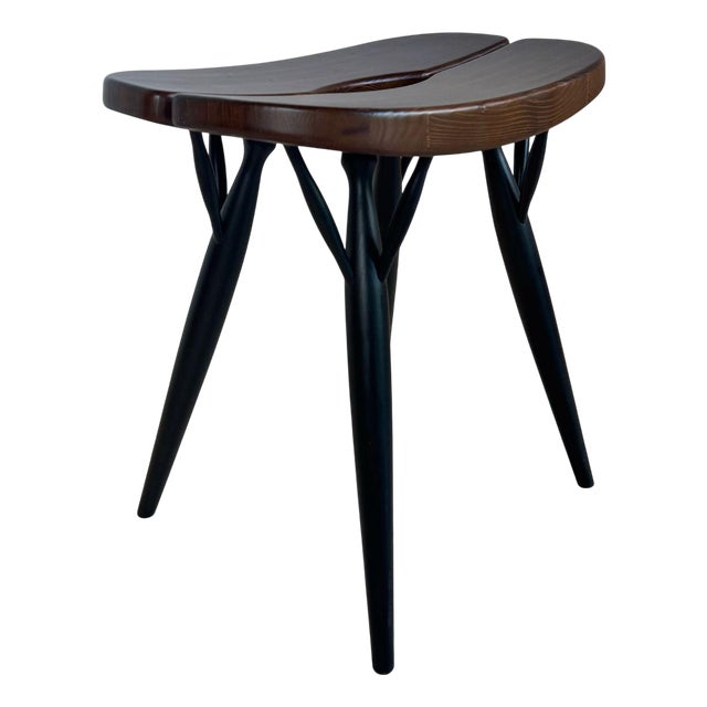 Pirkka Stool by Ilmari Tapiovaara for Artek, 1950s For Sale