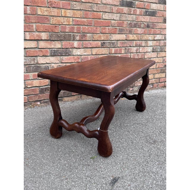 20th Century English Coffee Table/Bench For Sale In Nashville - Image 6 of 8