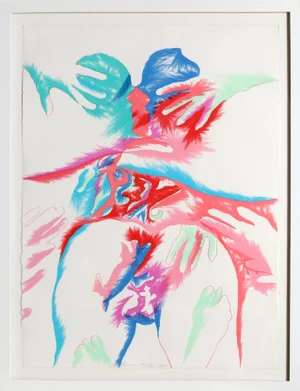 Meeting of the Universe, Marisol Escobar Lithograph