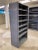 Midcentury Industrial Steel Bookshelf From Borroughs For Sale In Denver - Image 6 of 13