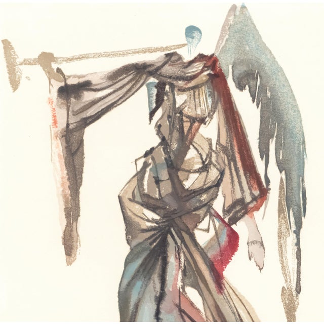 Salvador Dalí 1963 Dalí Divine Comedy Engraving Paradis Chant 10 "Le Chant Des Esprits Sages" (The Song of the Wise Spirits) For Sale - Image 4 of 9