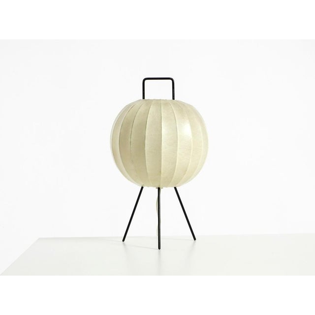 Mid-Century Modern Tripod Cocoon Table Lamp, 1950s For Sale - Image 9 of 18